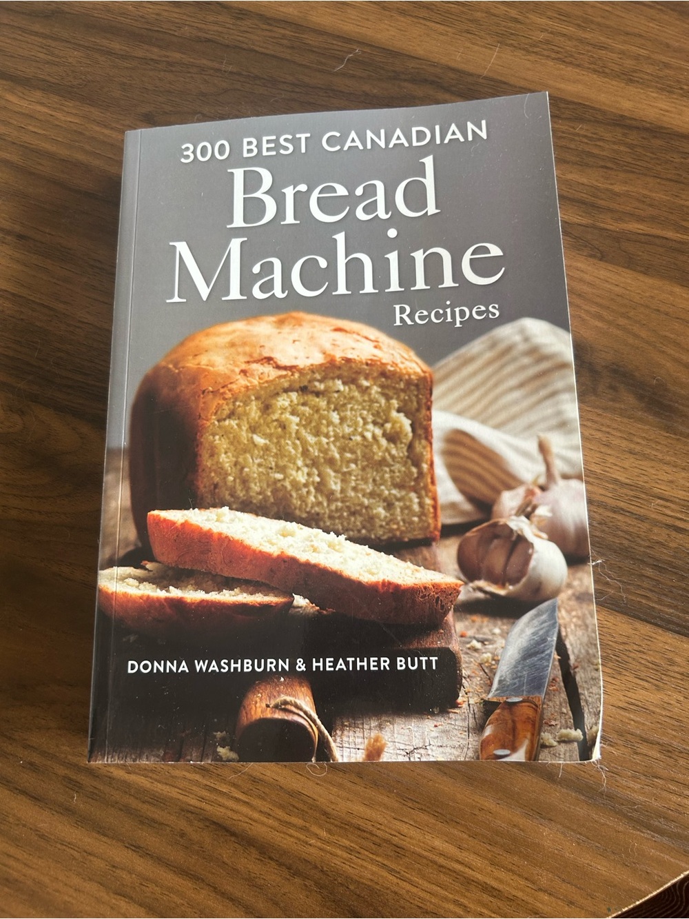 Bread Machine Recipes Cookbook - Grey Cover